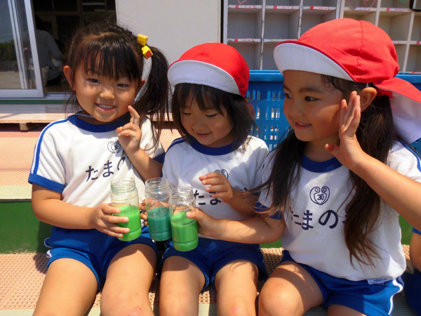 山口県防府市の幼稚園 玉祖幼稚園（たまのやようちえん）子育て支援  にこにこ元気っ子クラ 平成27年5月にこにこ元気っ子クラブ