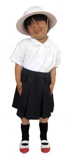 山口県防府市の幼稚園 玉祖幼稚園（たまのやようちえん）制服紹介　夏