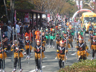 山口県防府市の幼稚園 玉祖幼稚園（たまのやようちえん）カリキュラム 伝統行事 竹馬